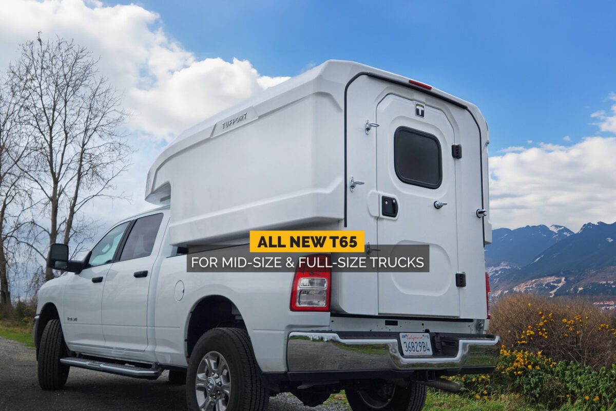 Tufport brand new T65 mounted on a full-size Dodge truck